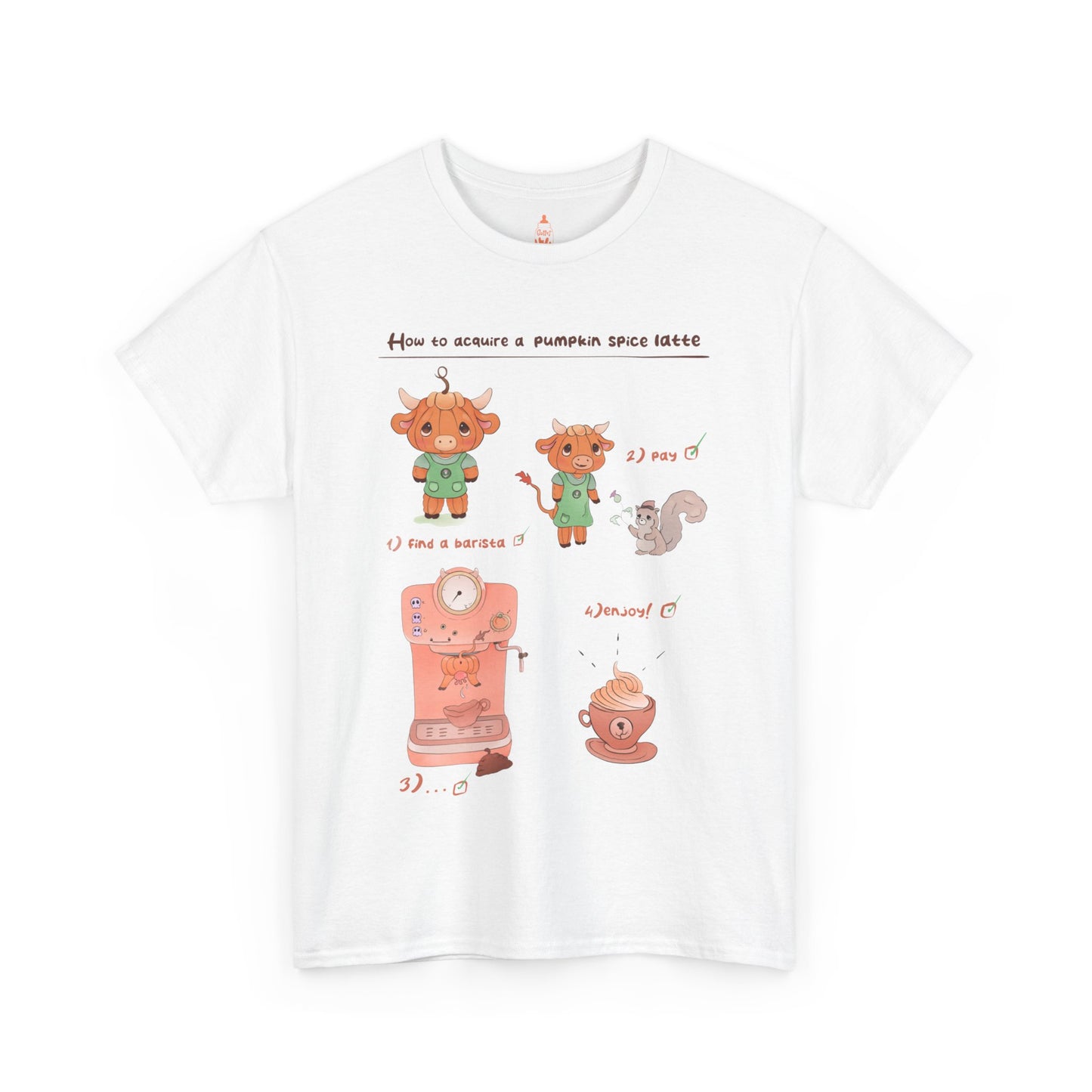 Pumpkin spice Unisex Heavy Cotton Tee