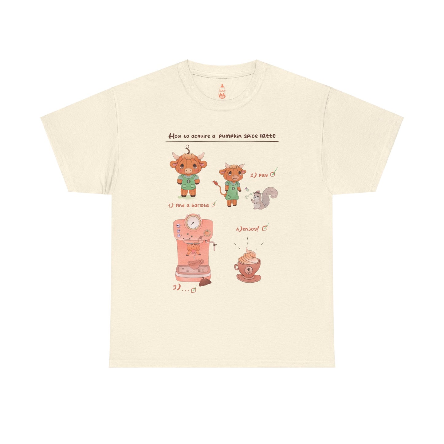 Pumpkin spice Unisex Heavy Cotton Tee