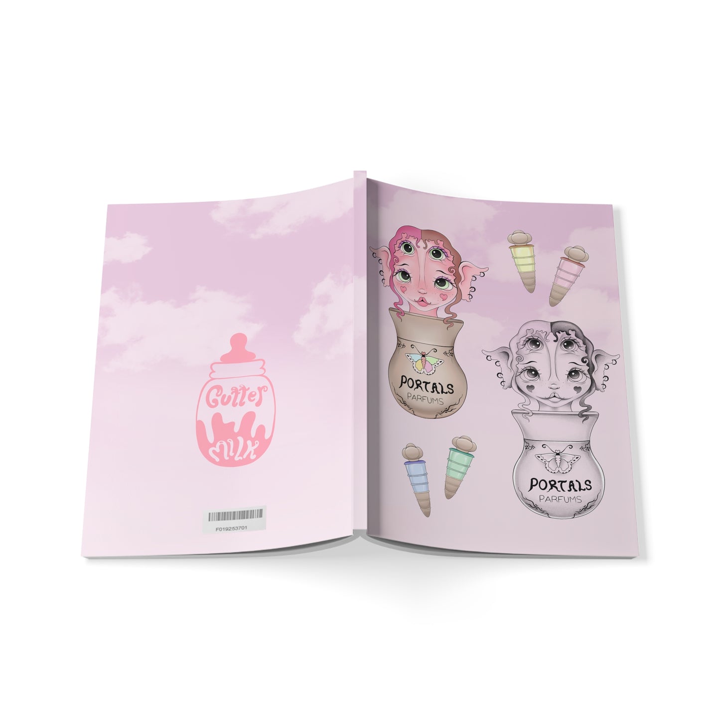 Portals fan art Softcover Notebook, A5