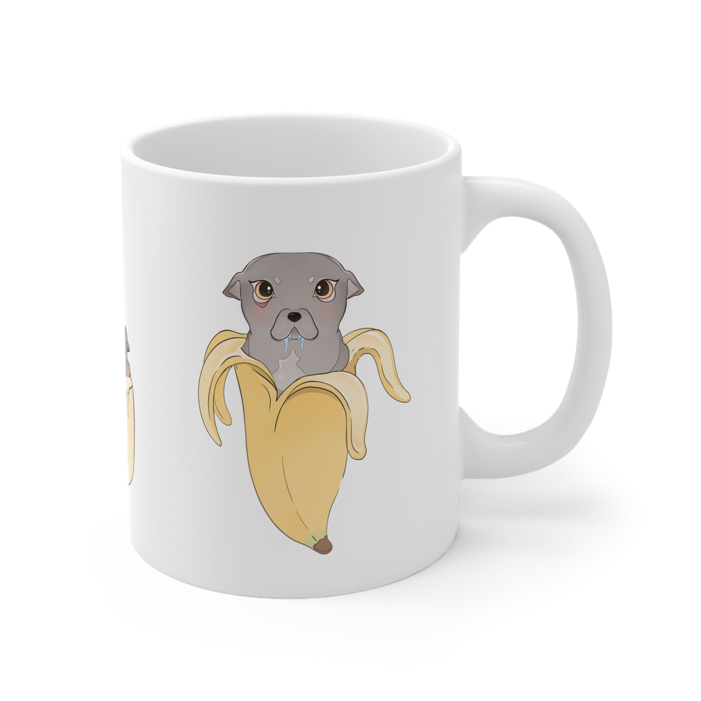 Banana bully Ceramic Coffee Cups, 11oz, 15oz