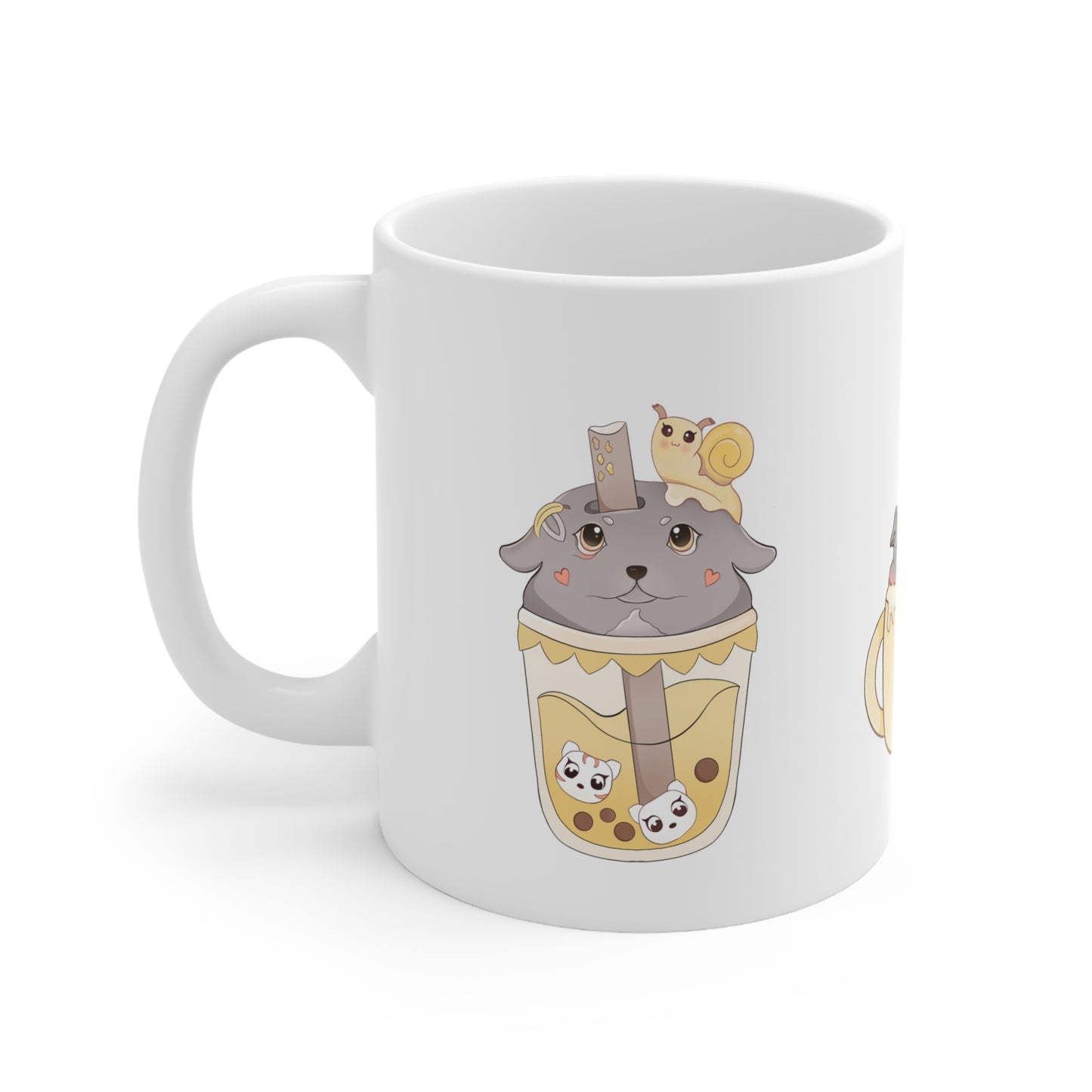 Banana bully Ceramic Coffee Cups, 11oz, 15oz