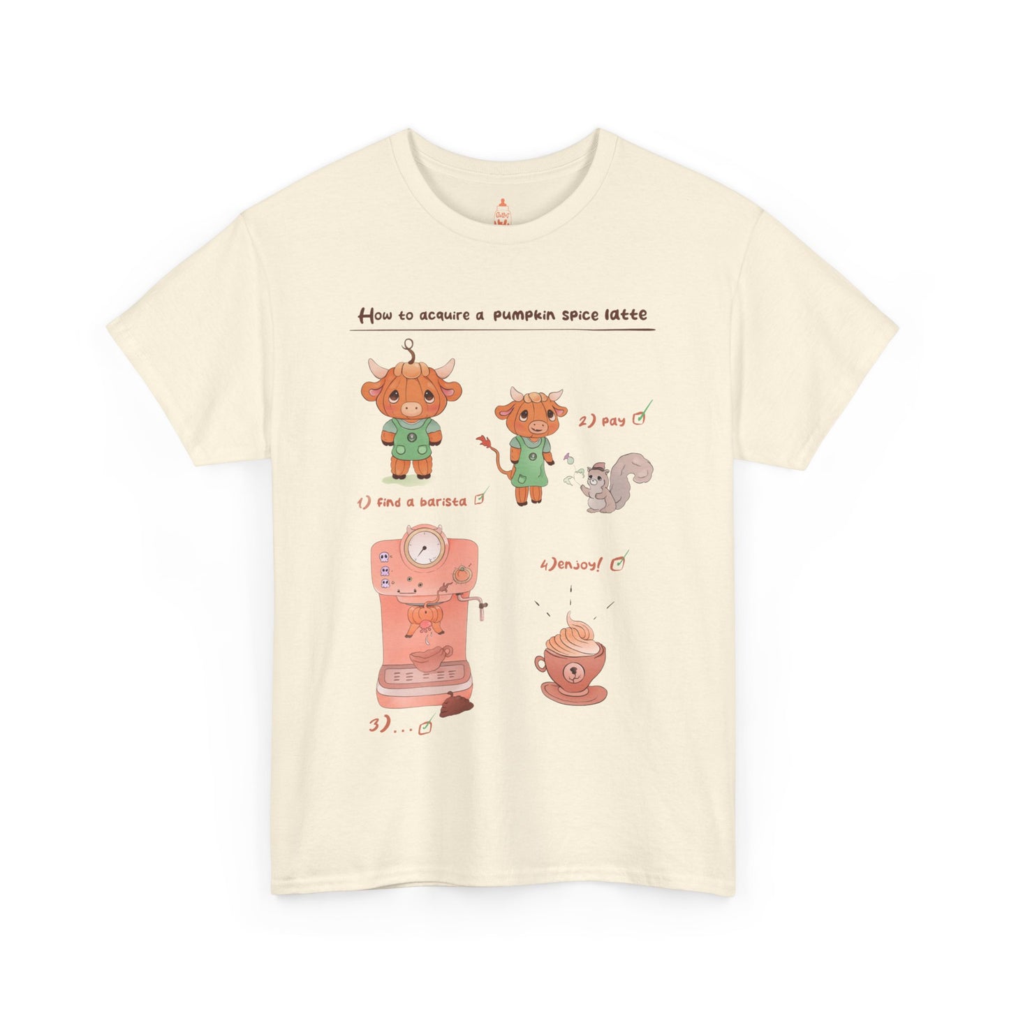 Pumpkin spice Unisex Heavy Cotton Tee