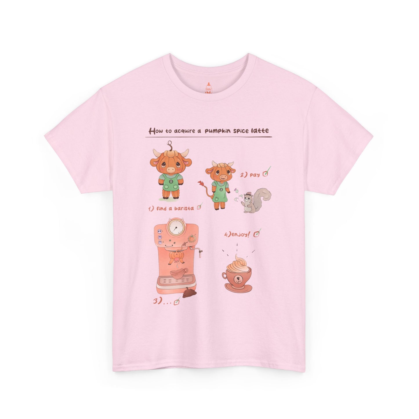 Pumpkin spice Unisex Heavy Cotton Tee