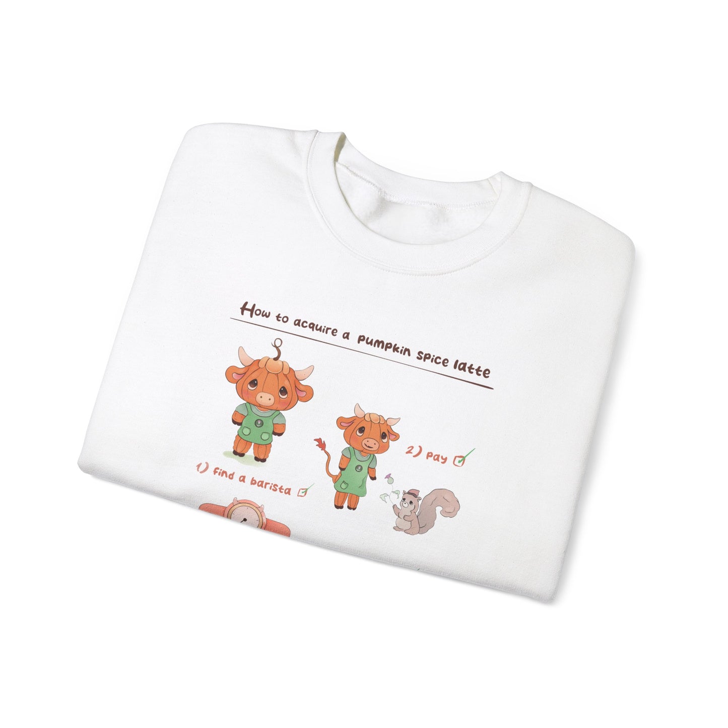 Pumpkin spice Unisex Heavy Blend™ Crewneck Sweatshirt