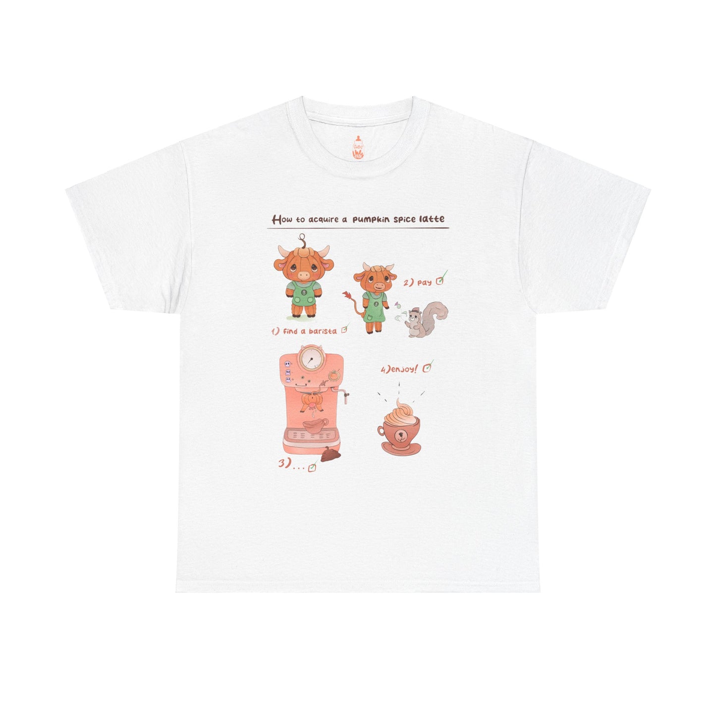 Pumpkin spice Unisex Heavy Cotton Tee