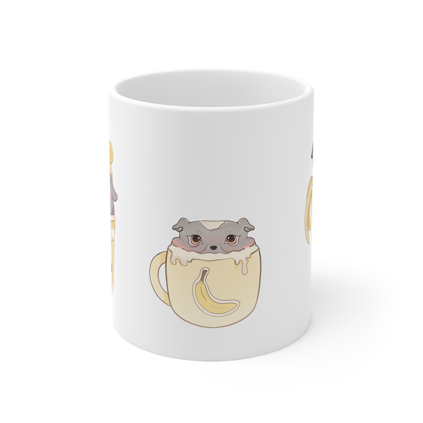 Banana bully Ceramic Coffee Cups, 11oz, 15oz