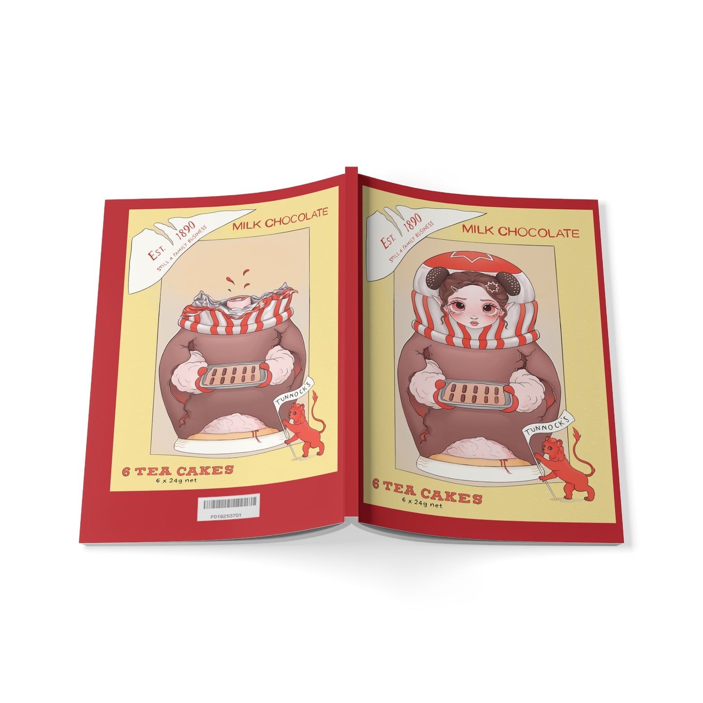 Biscuit gore Softcover Notebook, A5