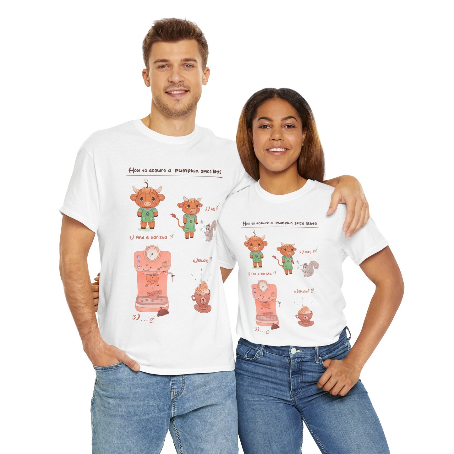 Pumpkin spice Unisex Heavy Cotton Tee