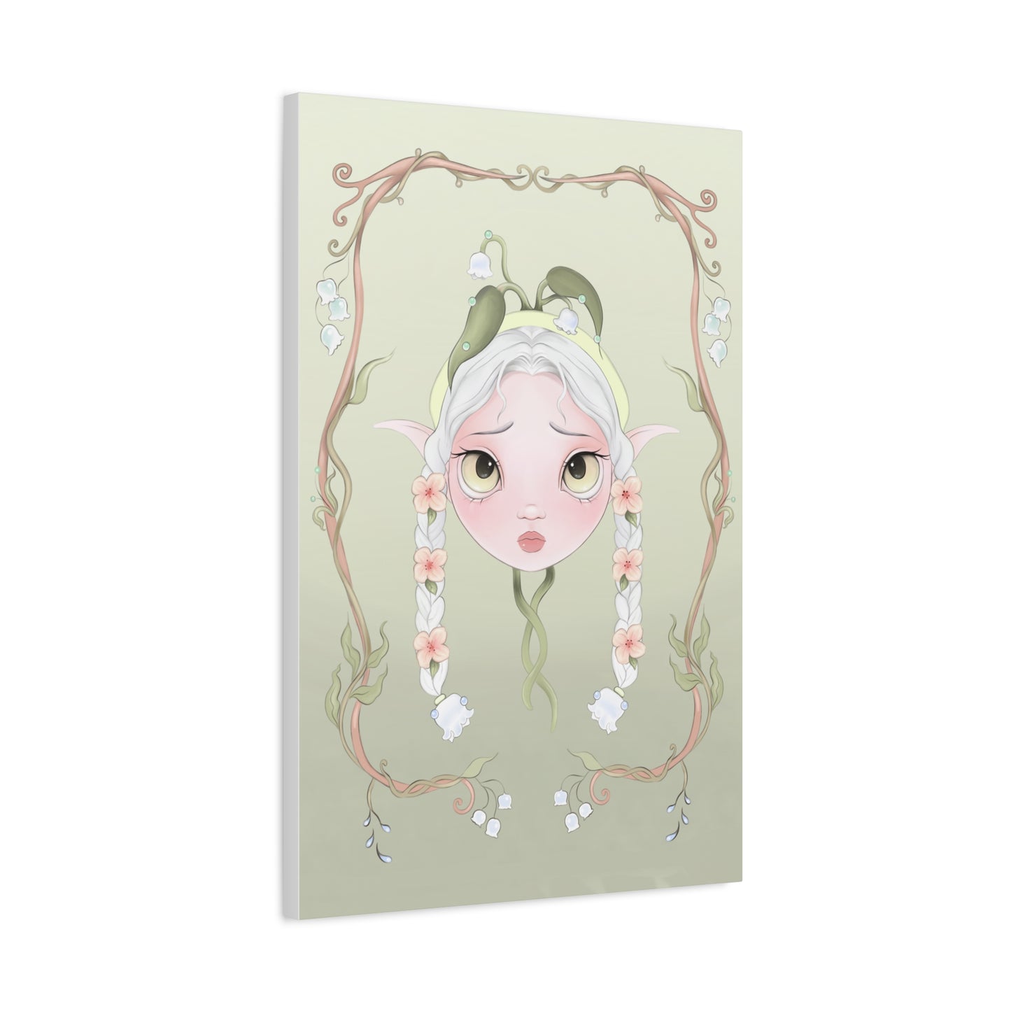 Lily of the valley Matte Canvas, Stretched, 1.25"