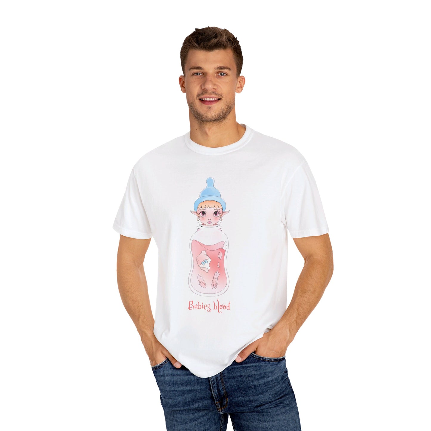 Babies blood Unisex Garment-Dyed T-shirt